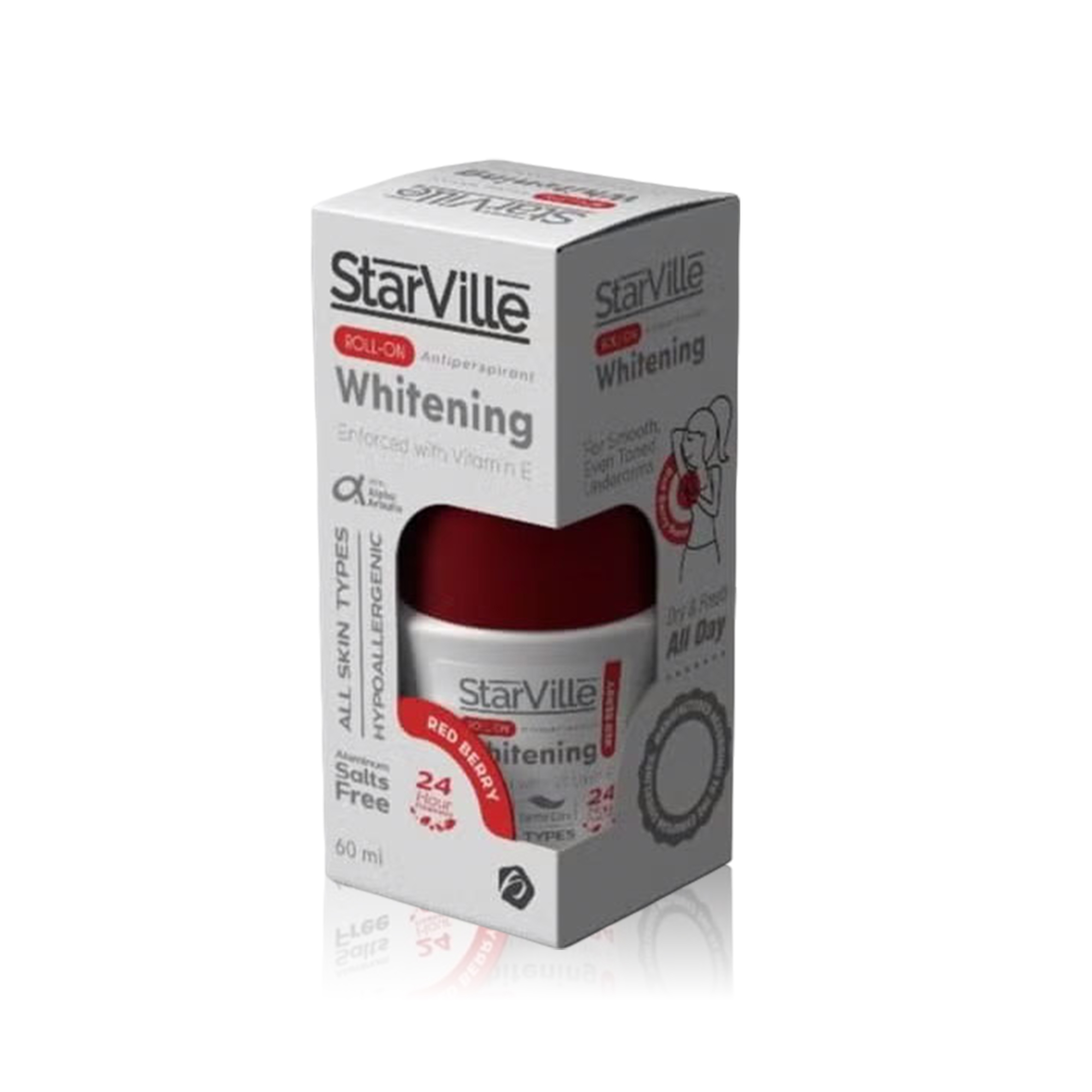 مزيل عرق رول اون برائحة التوت الأحمر