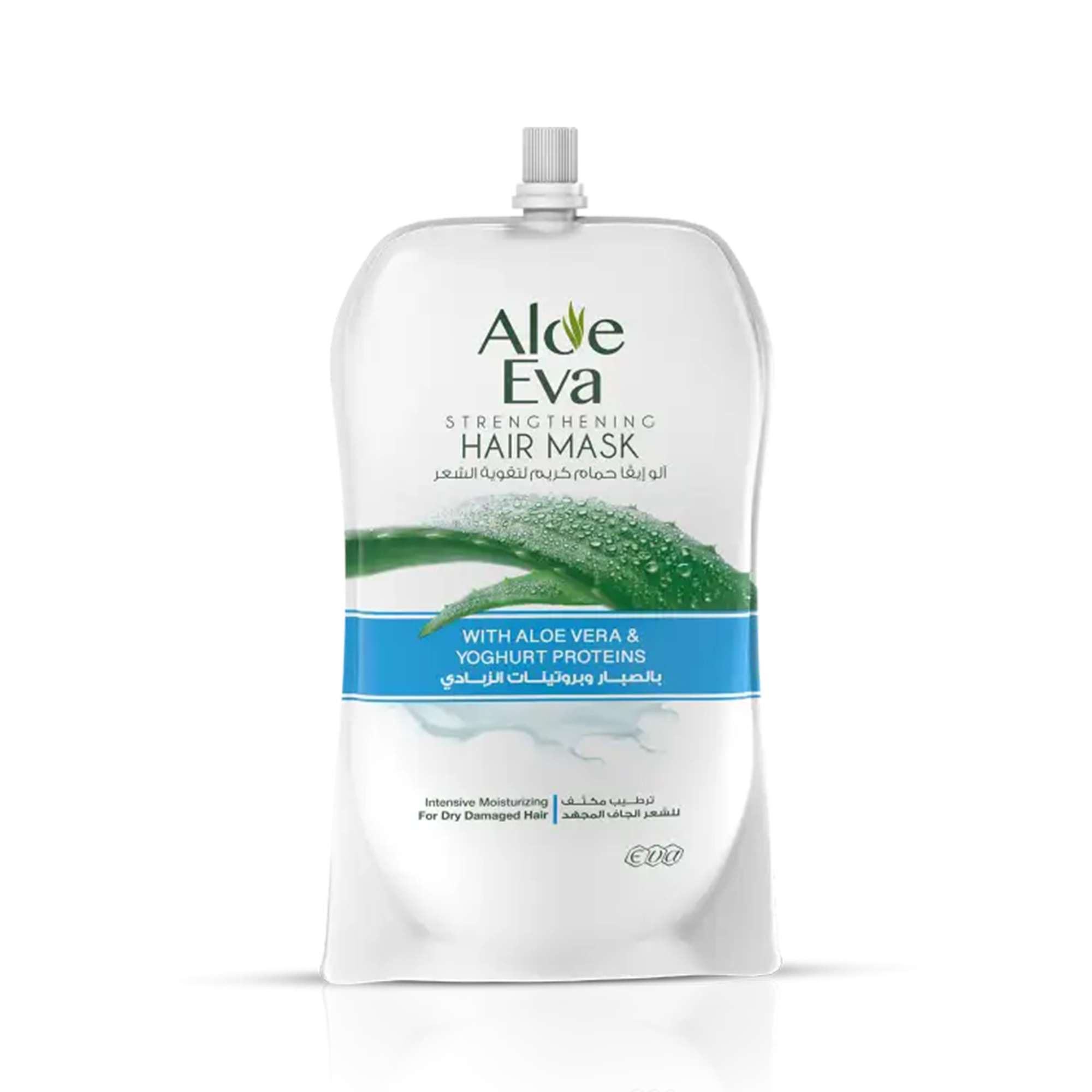 ماسك الشعر بالصبار وبروتينات الزبادي